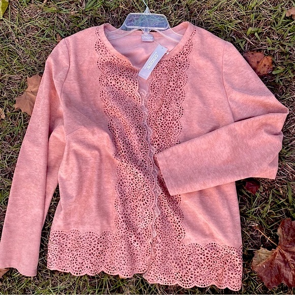 NWT Bare Saffron Pink Chico’s Cardigan | Gorgeous 🌙